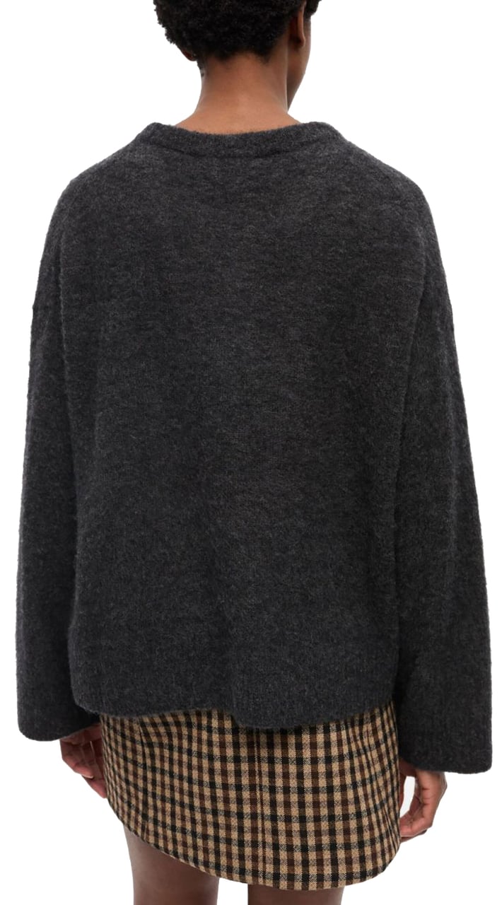 Ganni Sweaters Grey Grijs