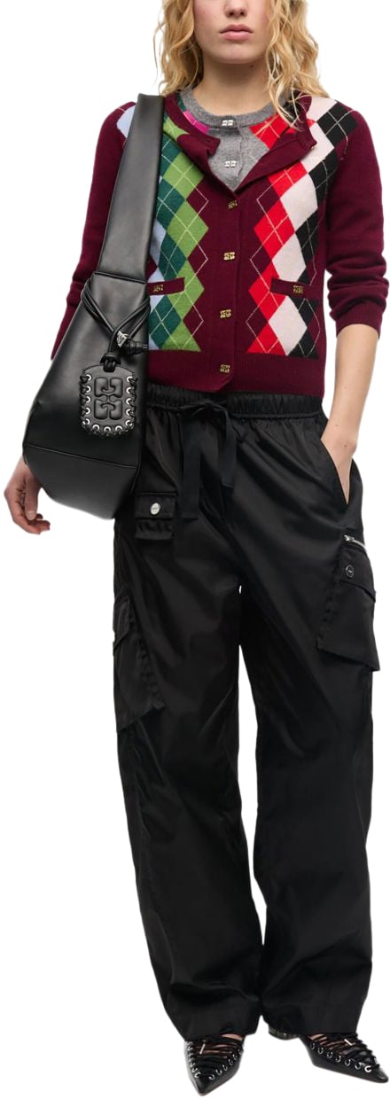 Ganni Ganni Maglie Bordeaux Rood