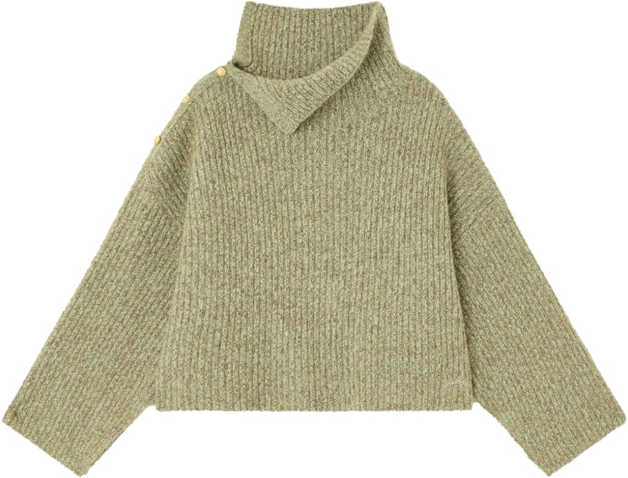 Ganni Ganni Maglie Verde Groen