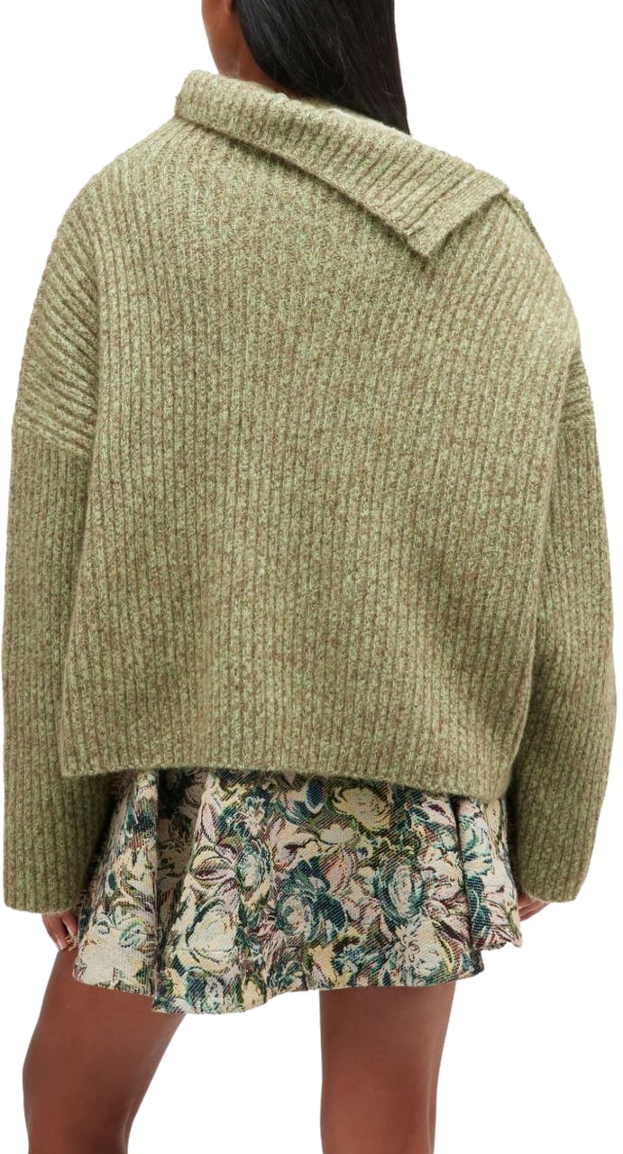 Ganni Ganni Maglie Verde Groen