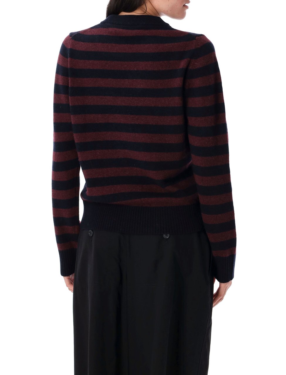 Ganni Knit Poodle Stripe Multicolour Divers