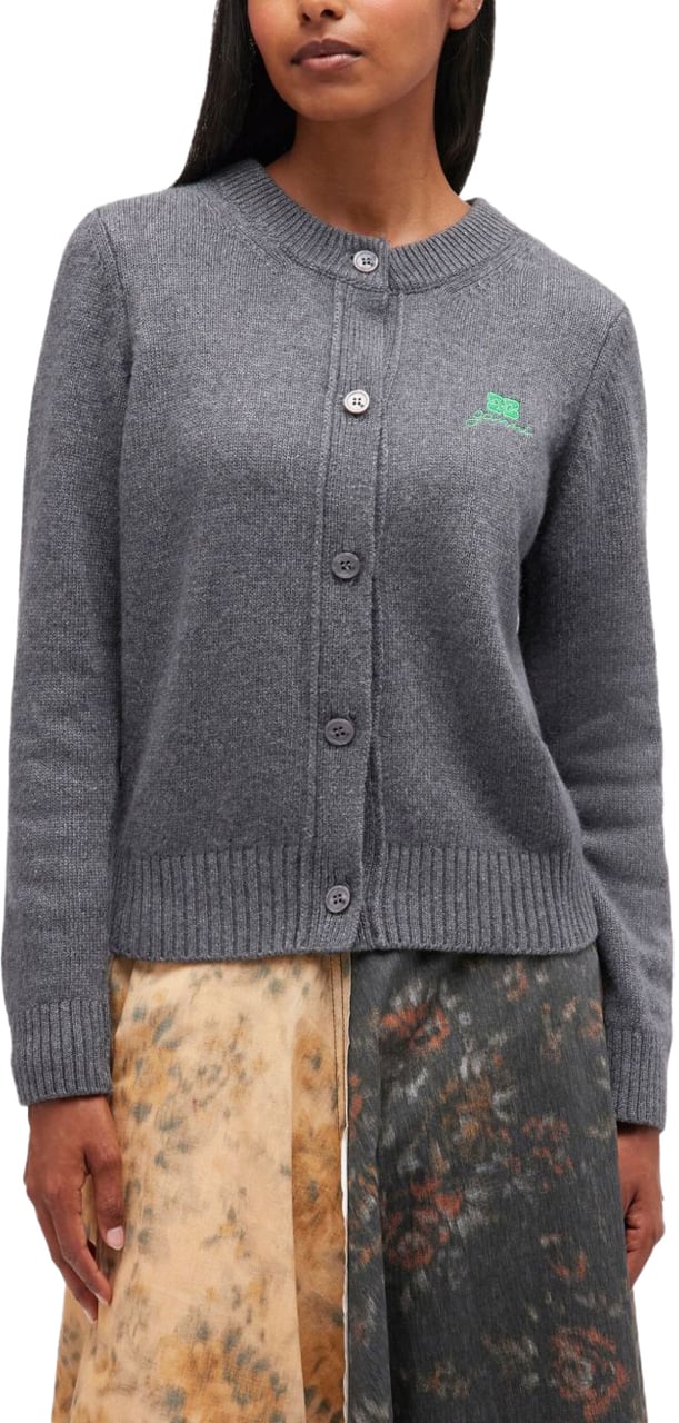 Ganni Ganni Maglie Grigio Grijs