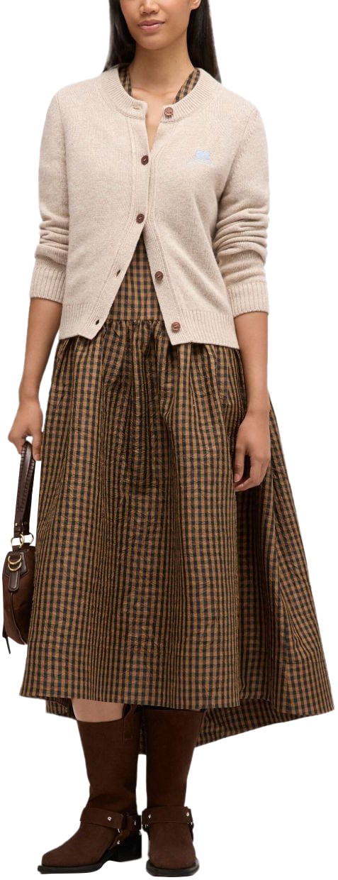 Ganni Ganni Maglie Beige Beige