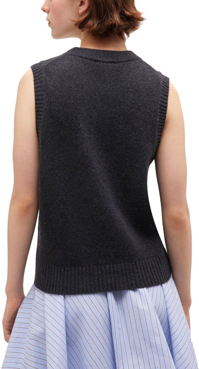 Ganni Sweaters Grey Grijs