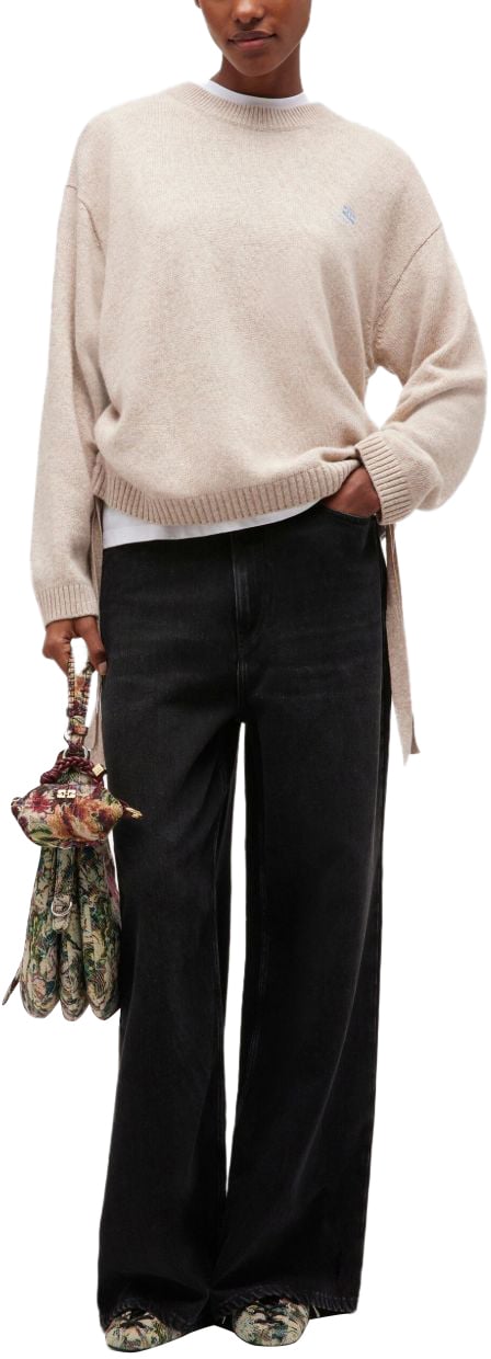 Ganni Ganni Maglie Beige Beige