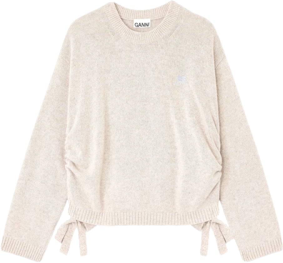 Ganni Ganni Maglie Beige Beige