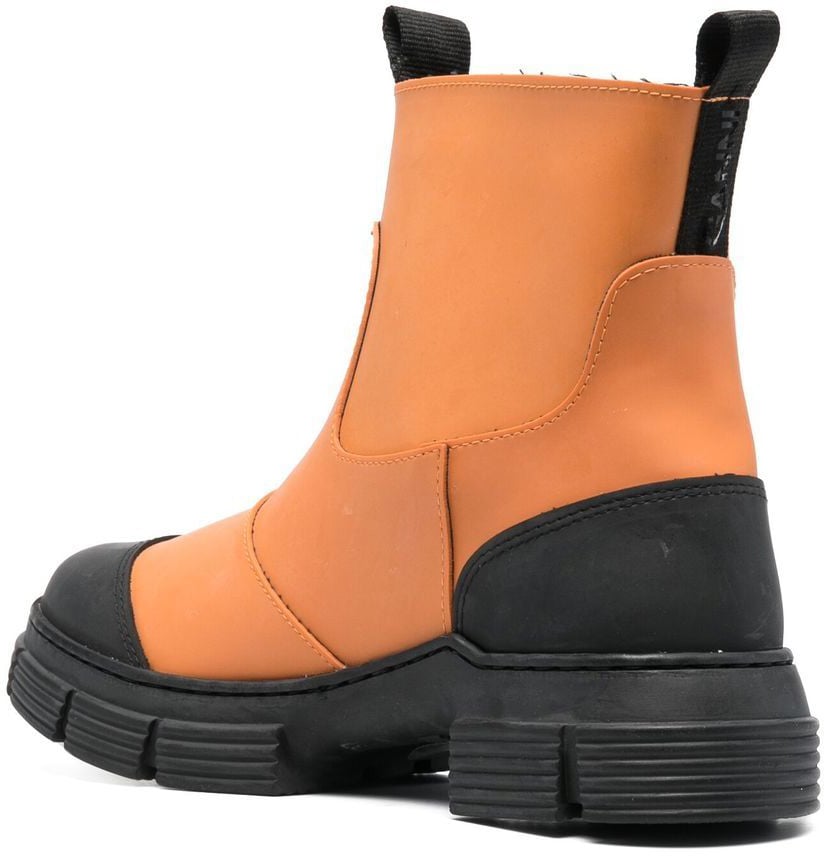 Ganni Boots Beige Beige