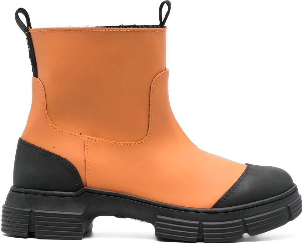 Ganni Boots Beige Beige
