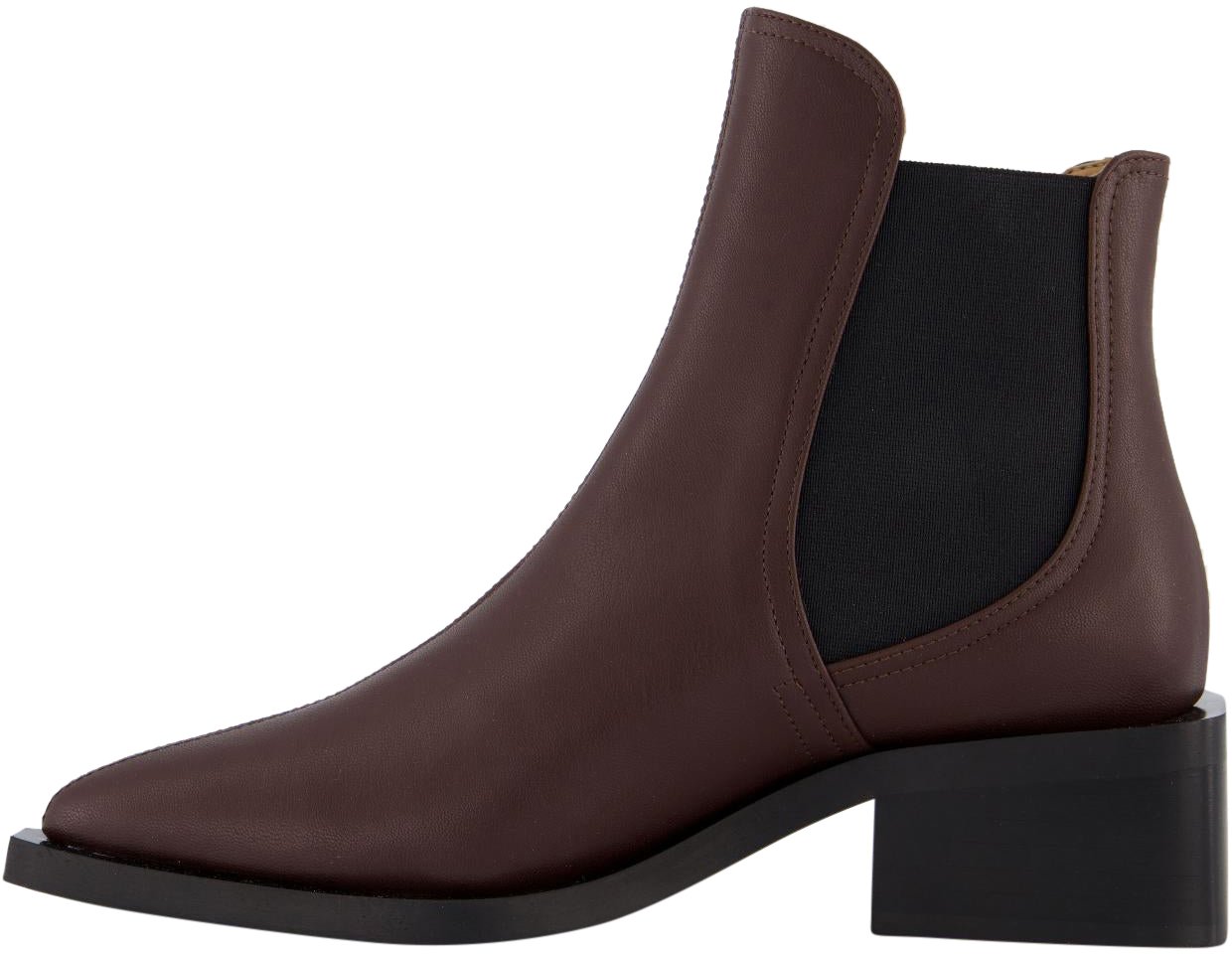 Ganni Dames Chunky Buckle Chelsea Bruin Bruin