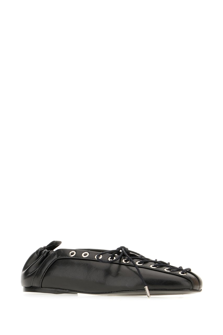 Ganni Ganni Black synthetic ballerinas Zwart