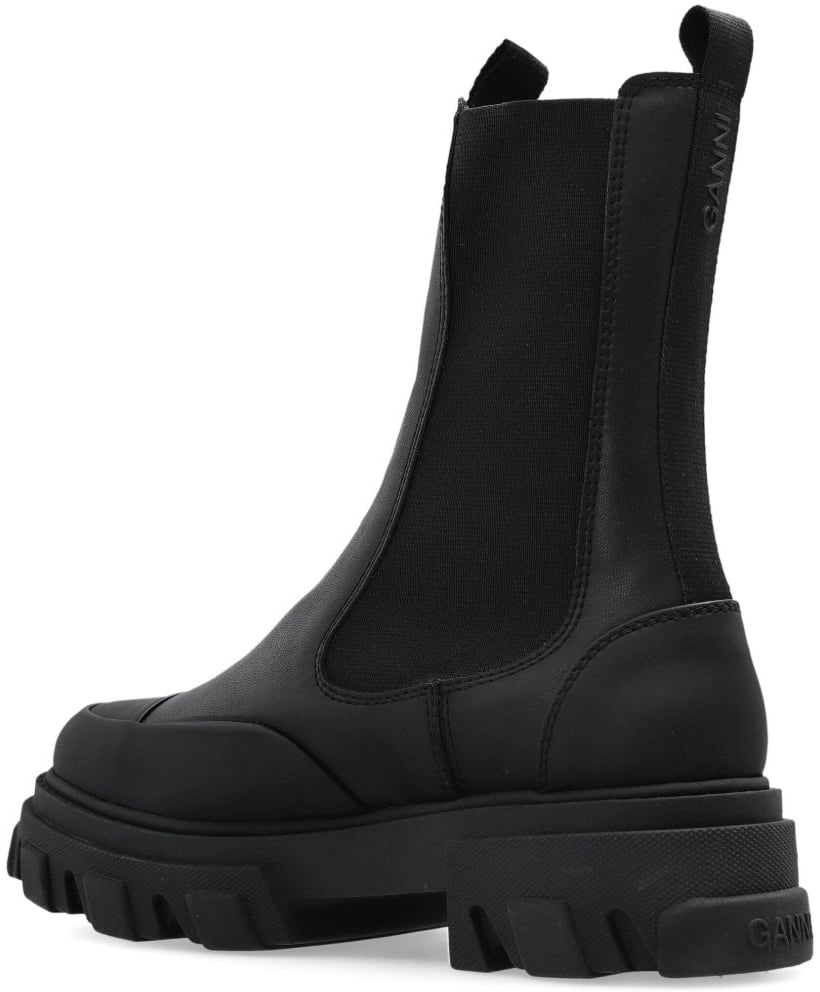 Ganni Boots Black Zwart