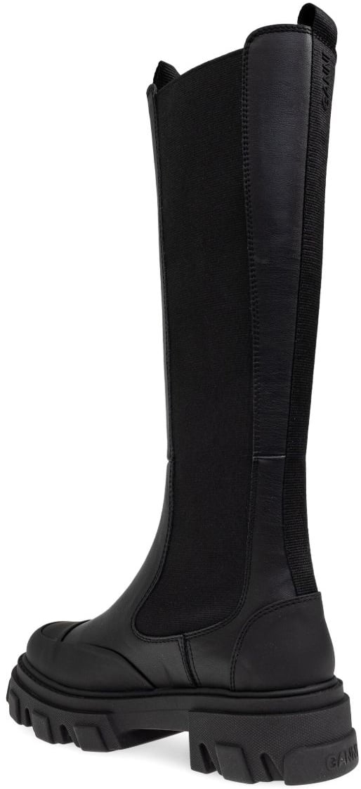 Ganni Boots Black Zwart
