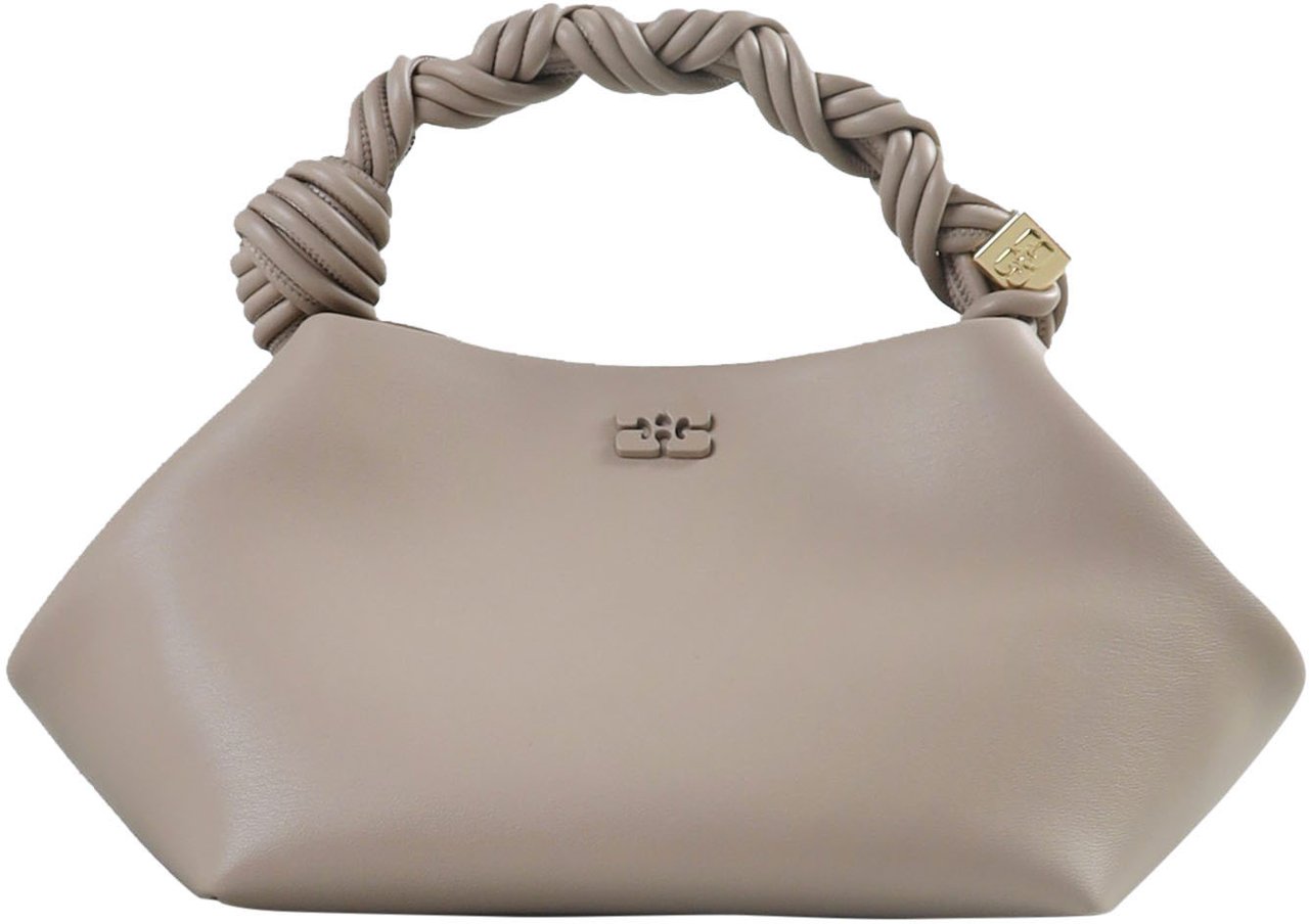 Ganni SMALL BOU BAG TAUPE Taupe