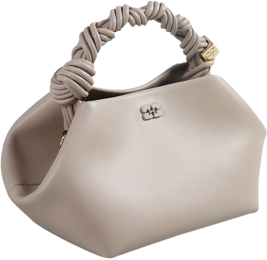 Ganni SMALL BOU BAG TAUPE Taupe