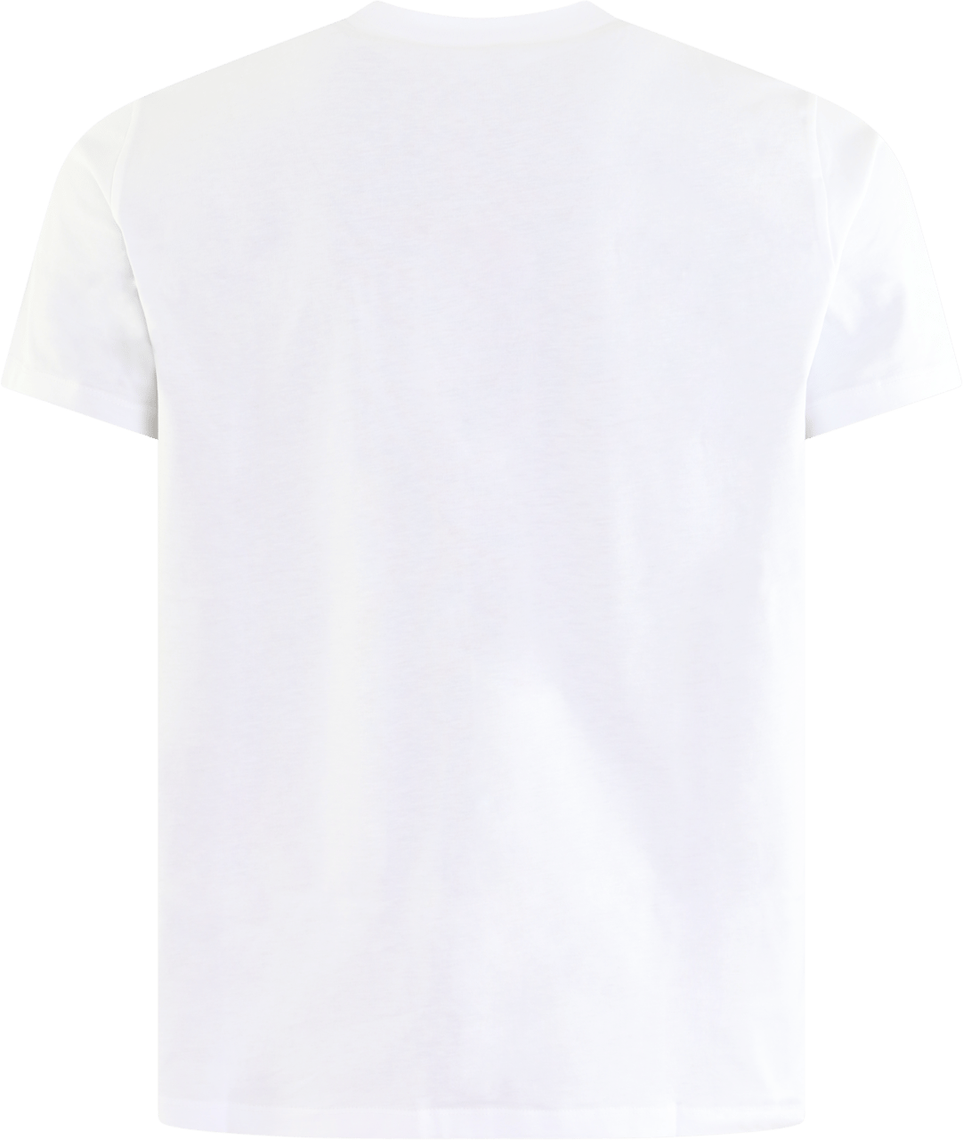 Ganni Dames Peach Relaxed T-Shirt Wit Wit