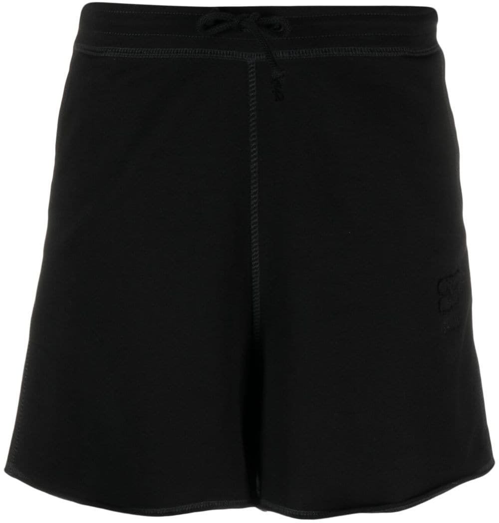 Ganni Shorts Black Zwart