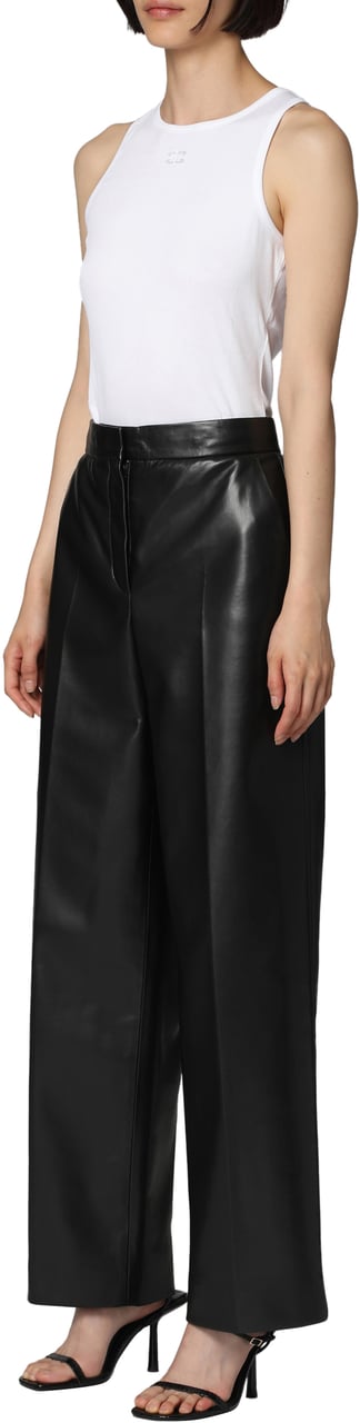 Ganni Cotton tank top Wit