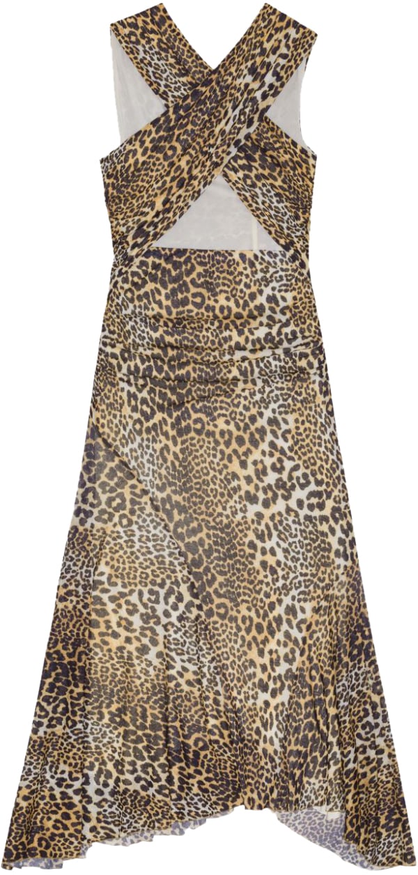 Ganni Dresses Brown Bruin