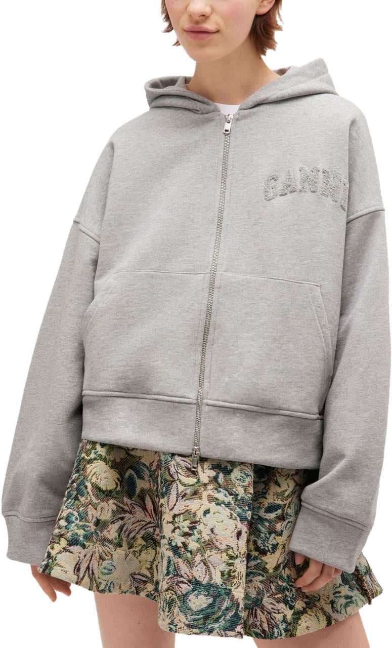 Ganni Sweaters Grey Grijs