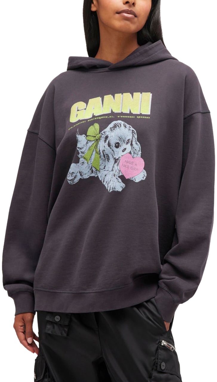 Ganni Sweaters Grey Grijs