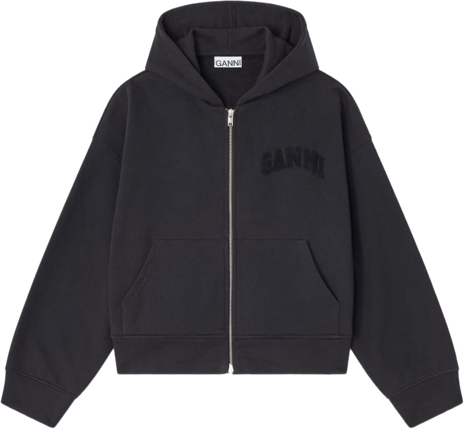 Ganni Sweaters Black Zwart