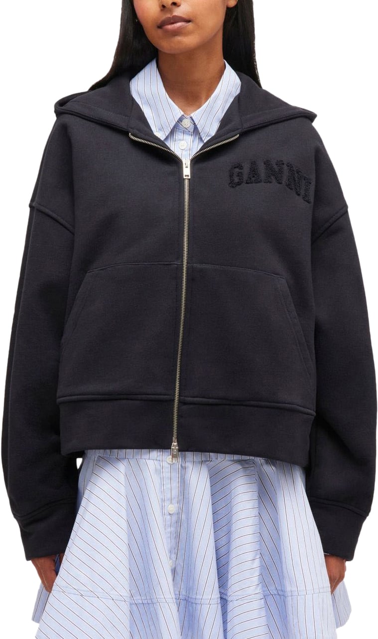 Ganni Sweaters Black Zwart