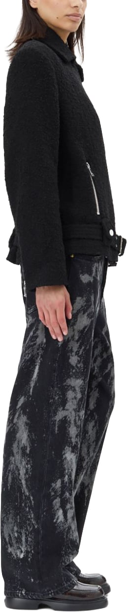 Ganni Jackets Black Zwart