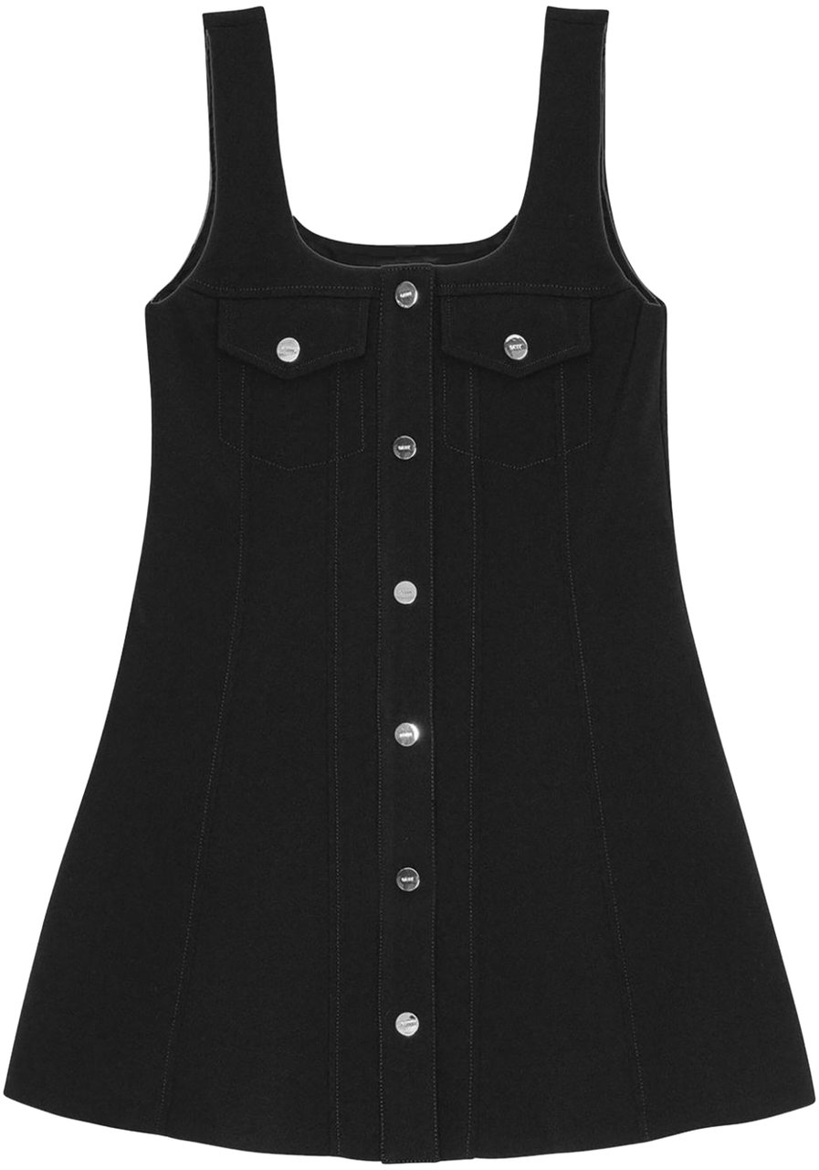 Ganni Dresses Black Zwart