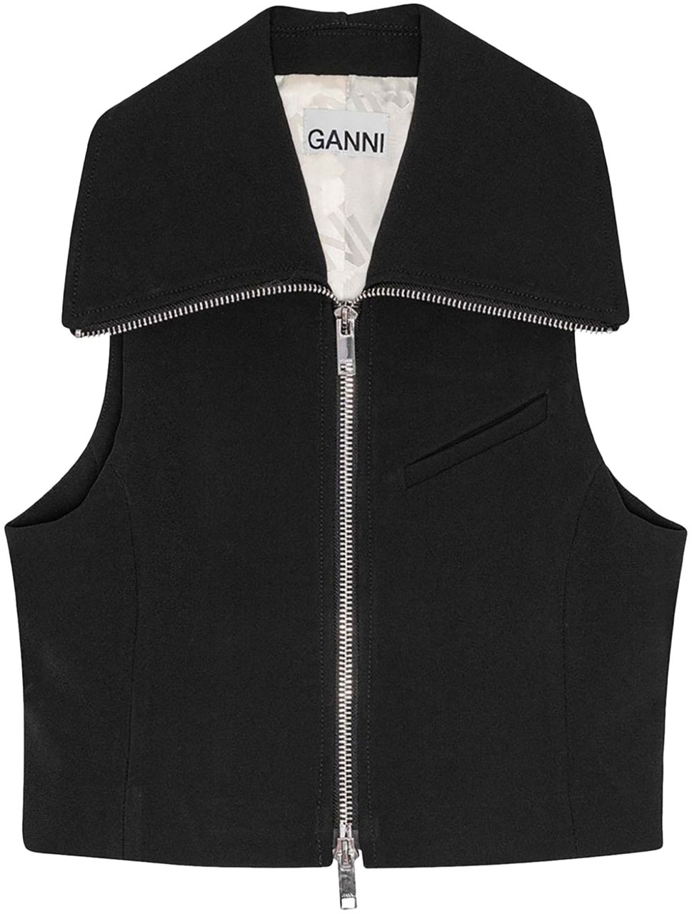 Ganni Sweaters Black Zwart