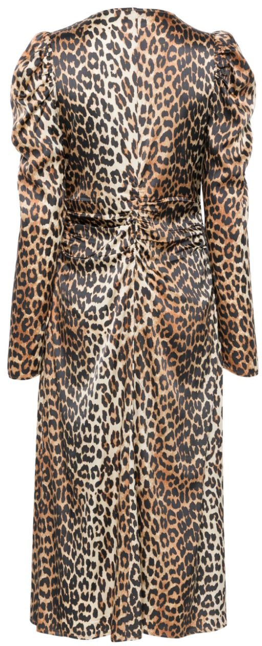 Ganni Dresses Brown Bruin