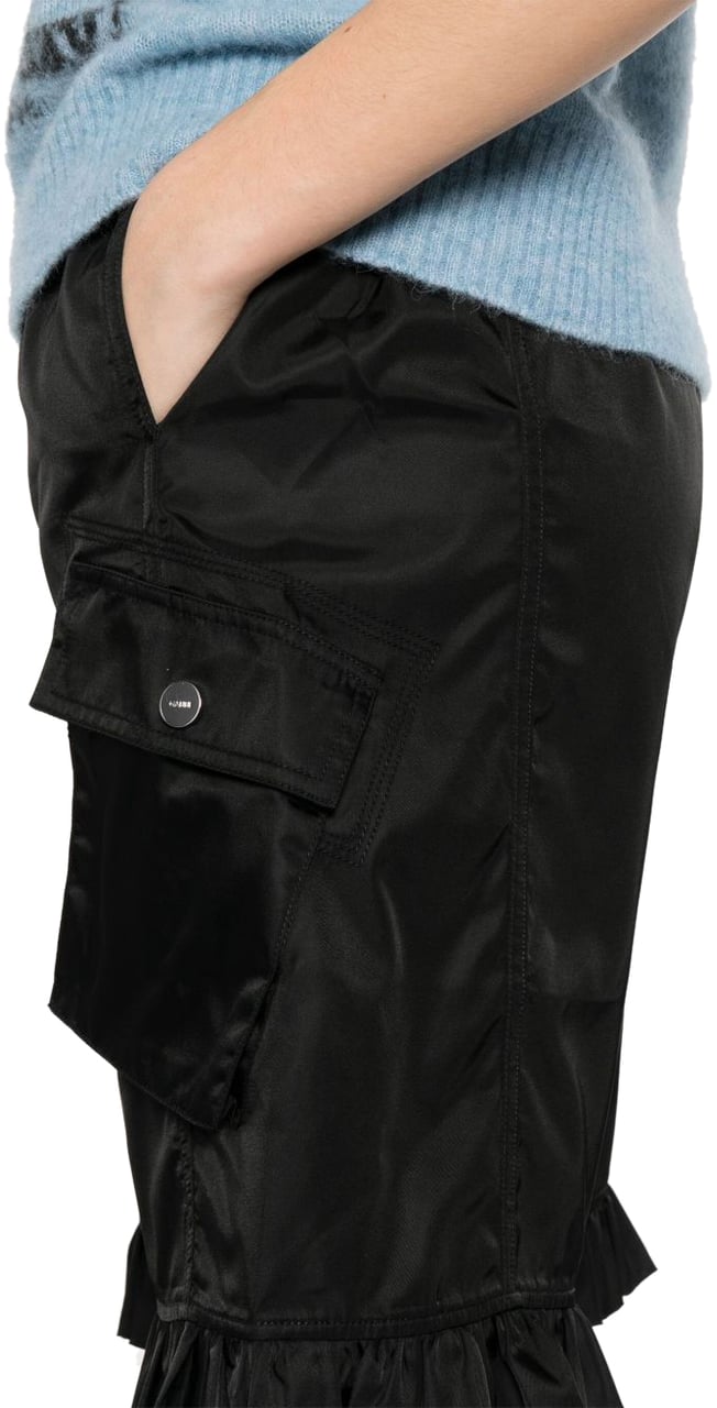Ganni Shorts Black Zwart