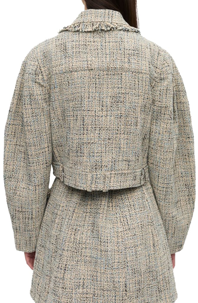 Ganni Jackets Beige Beige