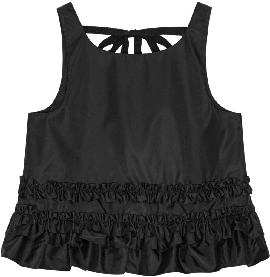 Ganni Top Black Zwart