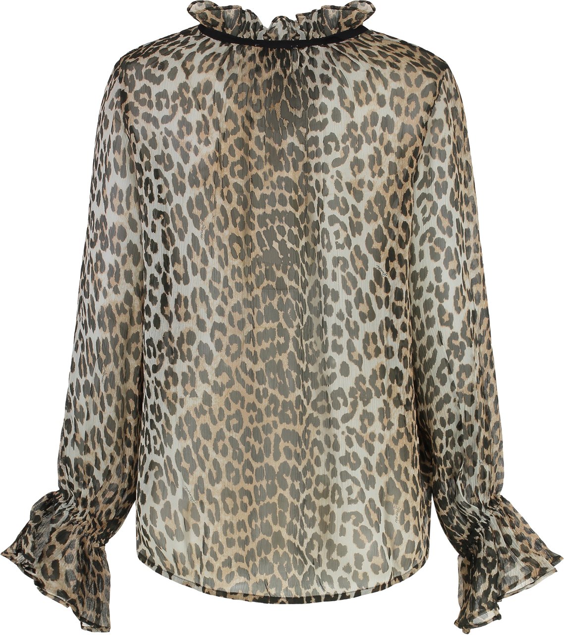 Ganni Viscose blouse Dierenprint