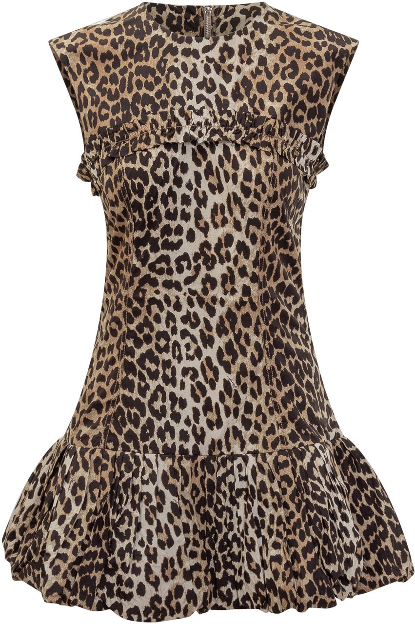 Ganni Abito con Corsetto Bruin