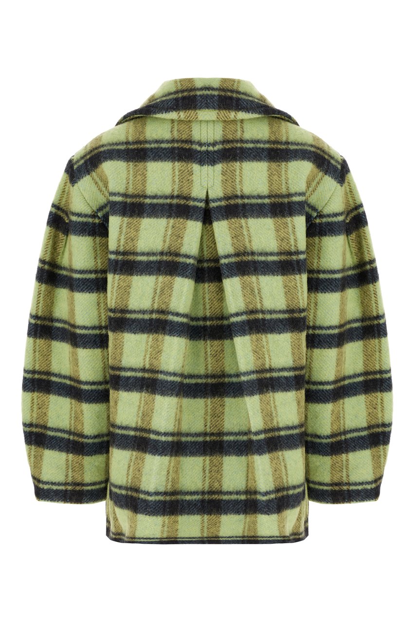 Ganni Ganni Printed wool jacket Divers