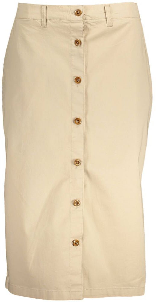 Gant Gant Beige Cotton Women Skirt Beige