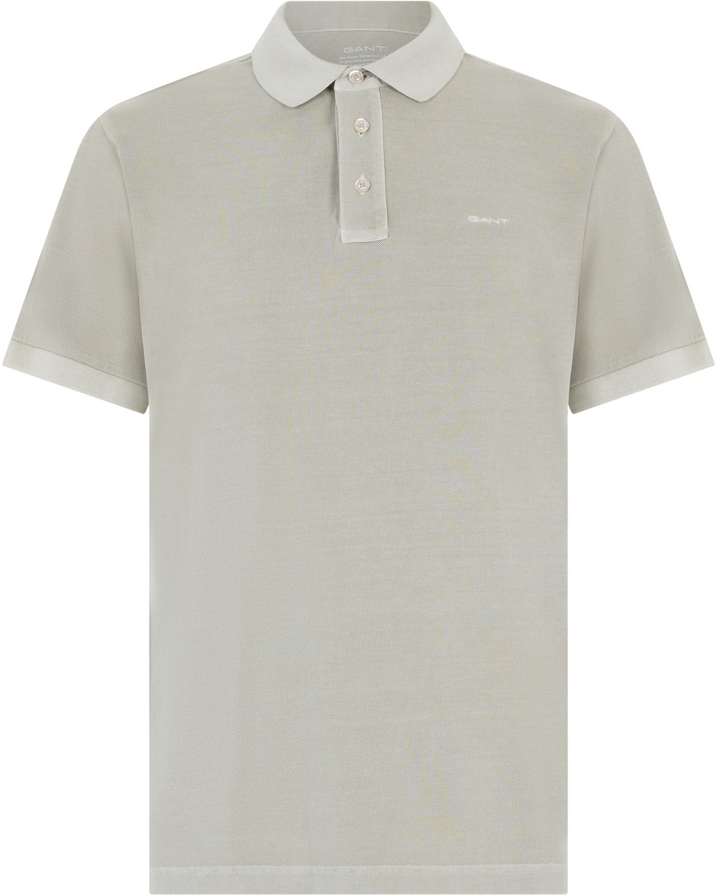 Gant Short sleeve polo with logo Neutraal