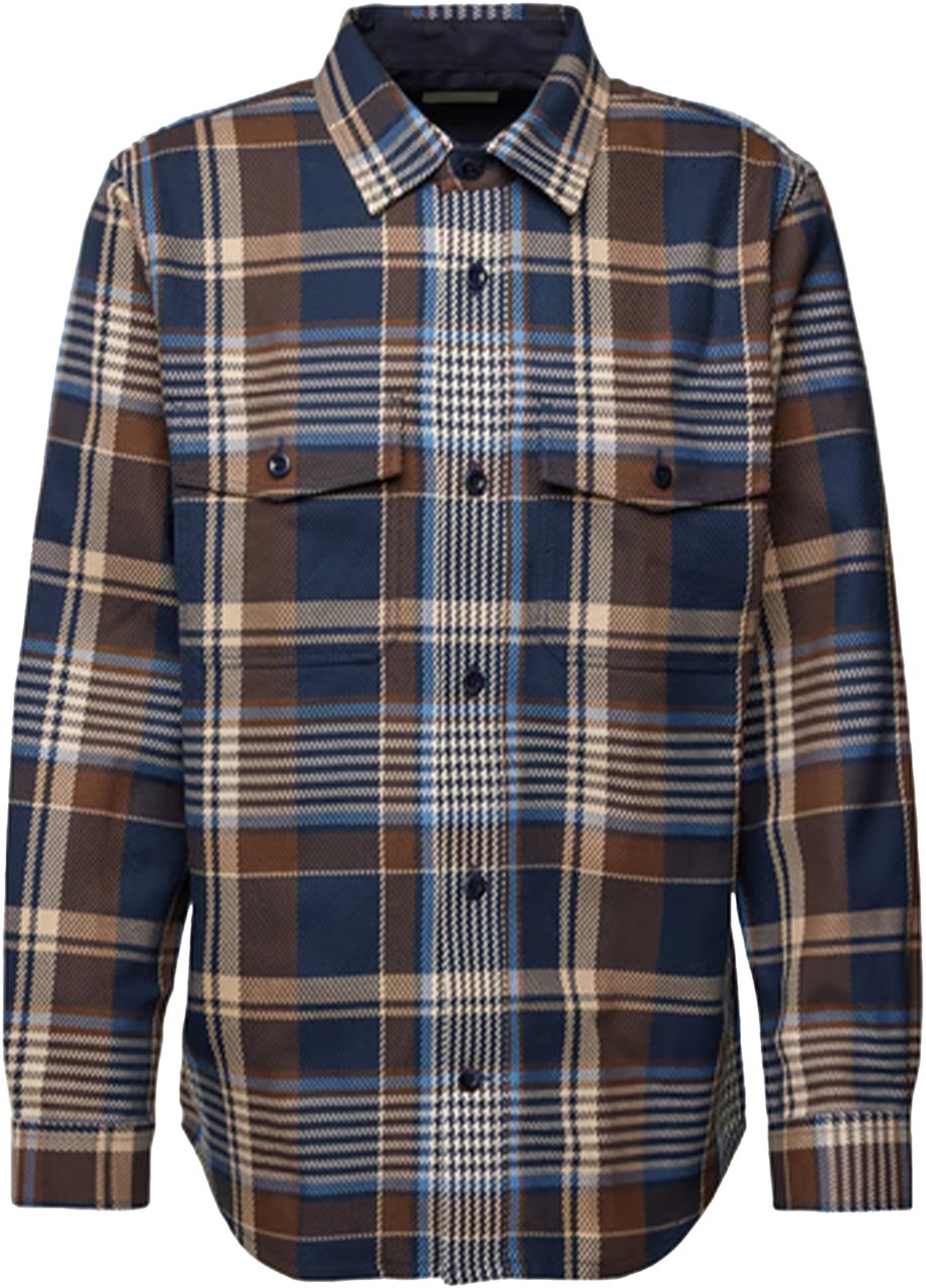 Gant Gant Overshirts Blauw 3230203 410 Blauw