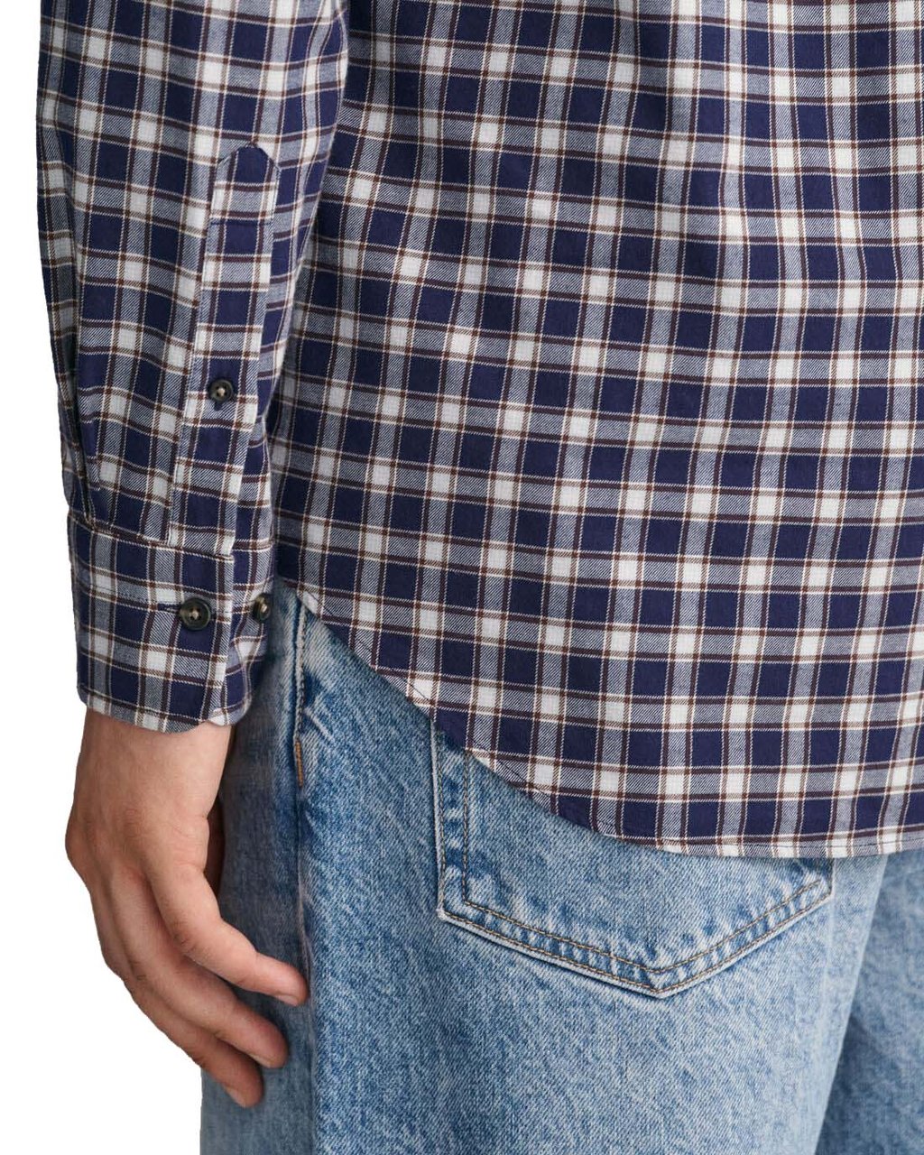Gant Gant  Lange Mouw Overhemden Blauw 3230213 409 Blauw
