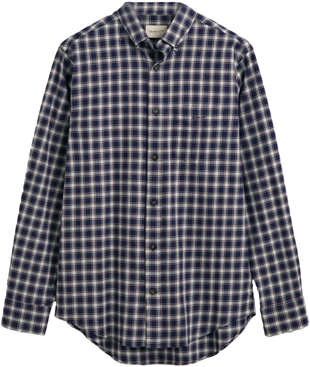 Gant Gant  Lange Mouw Overhemden Blauw 3230213 409 Blauw