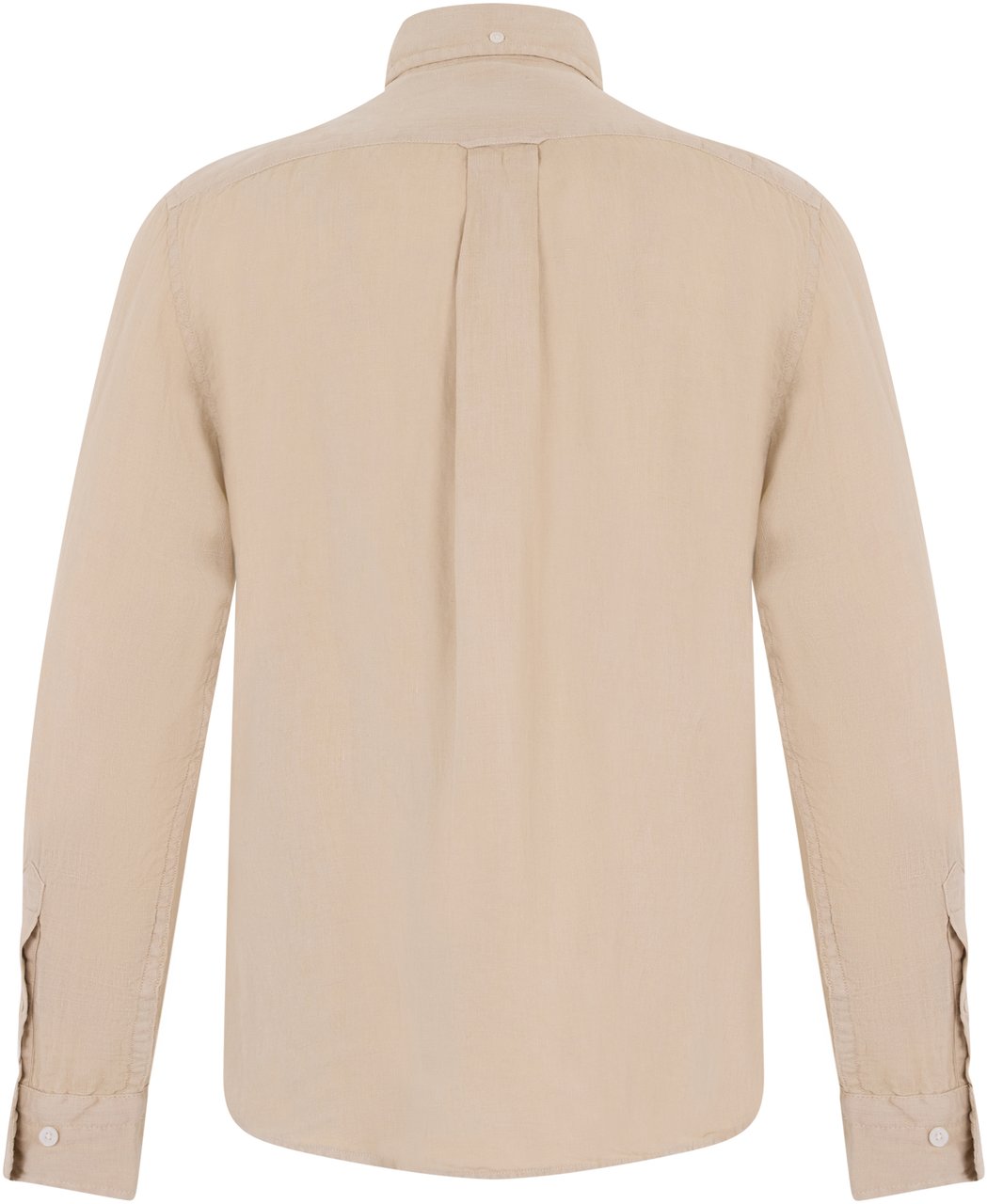 Gant Long sleeve shirt in linen Beige