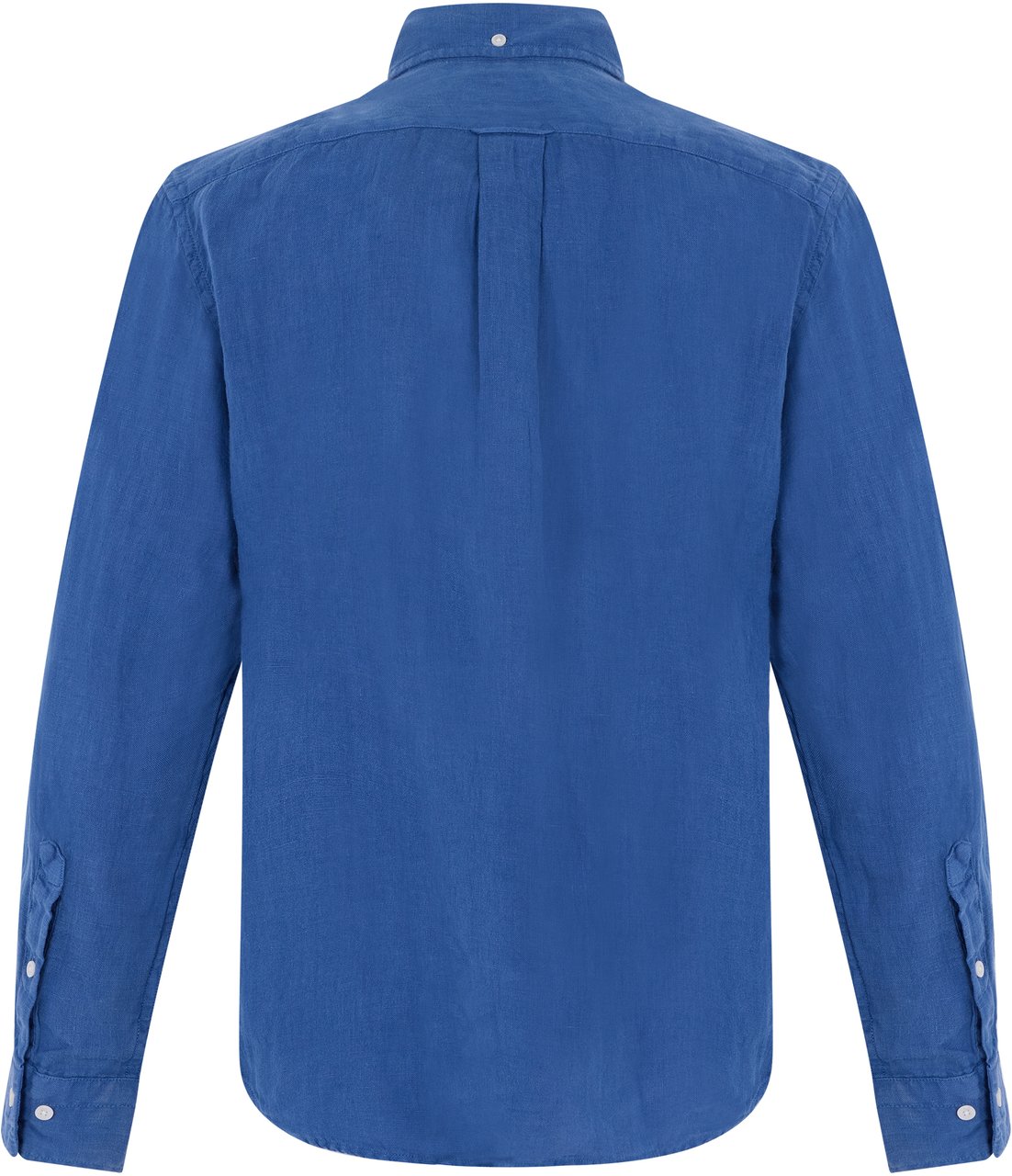 Gant Long sleeved linen shirt Blauw