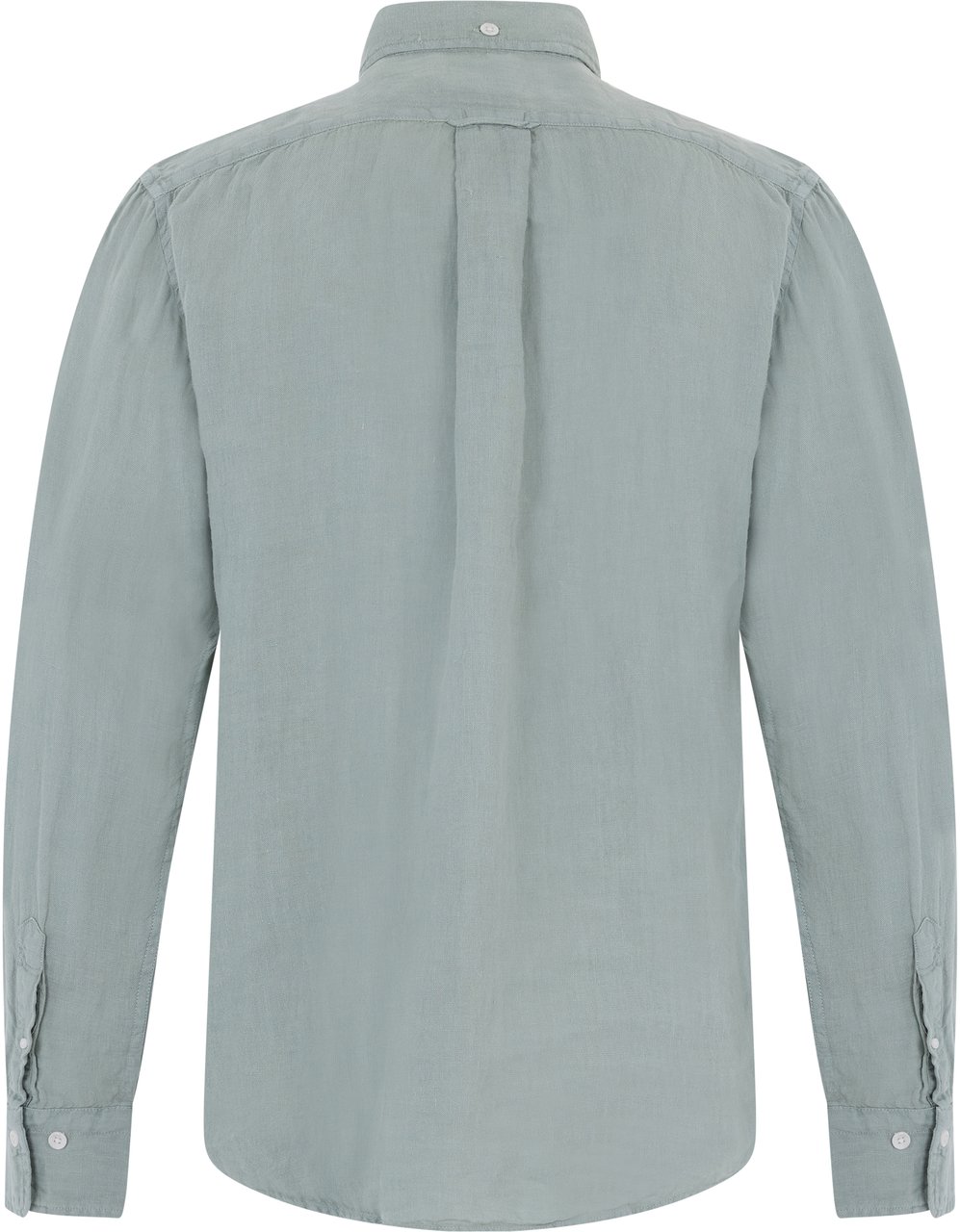 Gant Linen long-sleeve shirt Groen