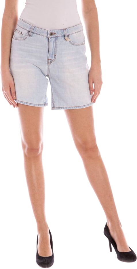 Gant Azzurro Cotton Women Jeans Blauw