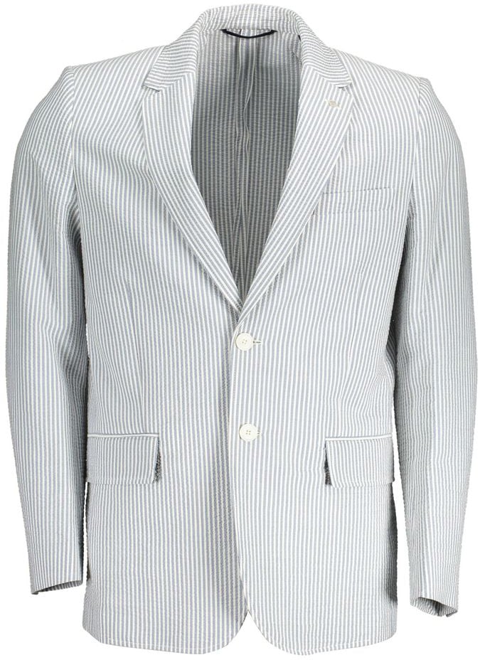 Gant Bianco Cotone Men's Jacket Wit