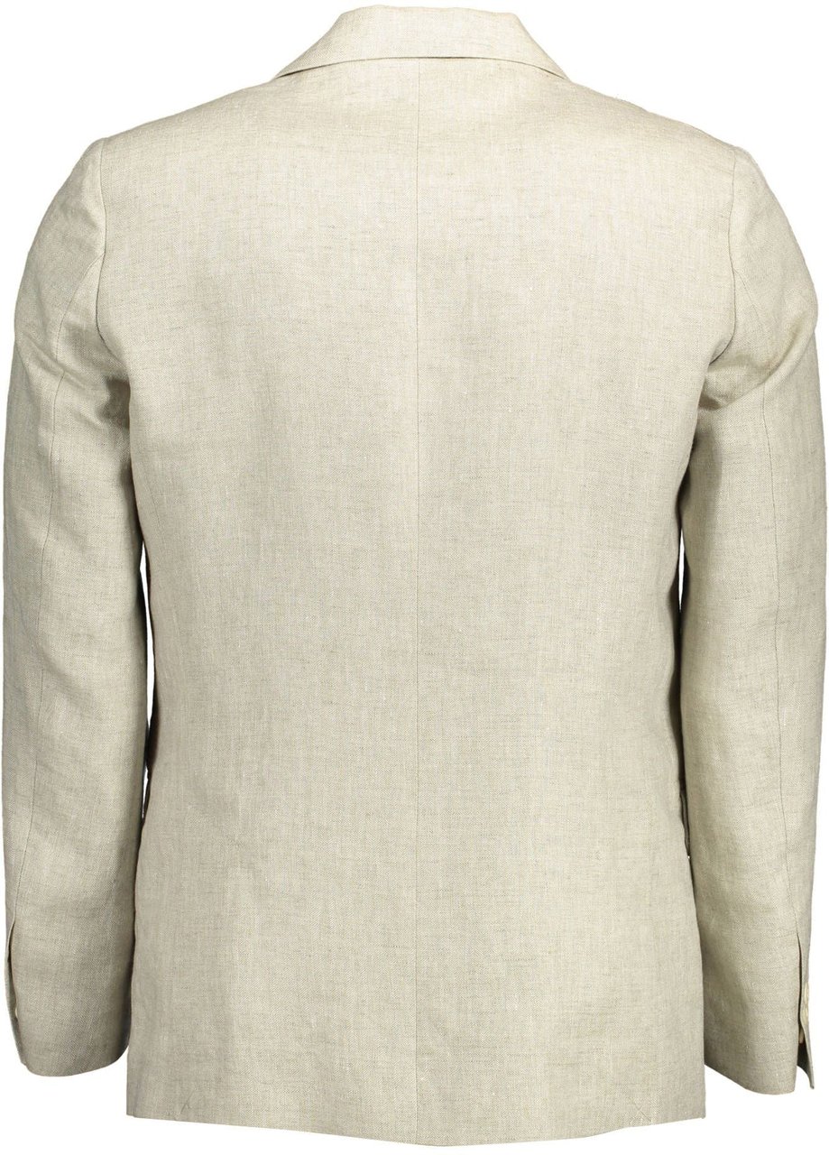 Gant Beige Linen Blazer Jacket Beige