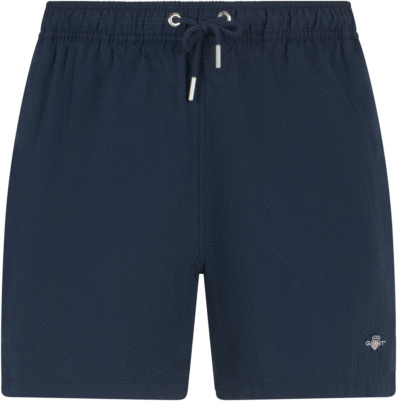Gant Textured fabric bathing suit Blauw