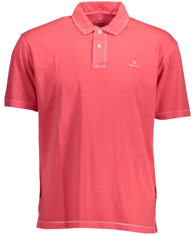 Gant Rosa Cotton Men Polo Shirt Roze
