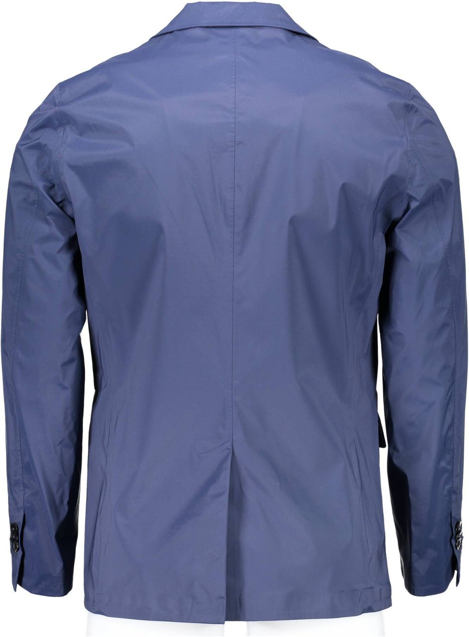 Gant Blue Nylon Jacket Blauw